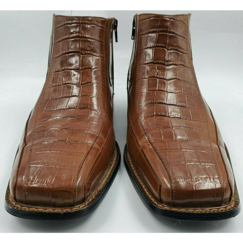 Stacy Adams leather shoes boots 24424-221